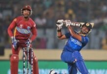Dhaka Hail Storm barred West Indies from Semi Final of ICC WT20 2014 ICC