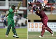 Pakistan white washed T20 world champion in three matches T20 series WI