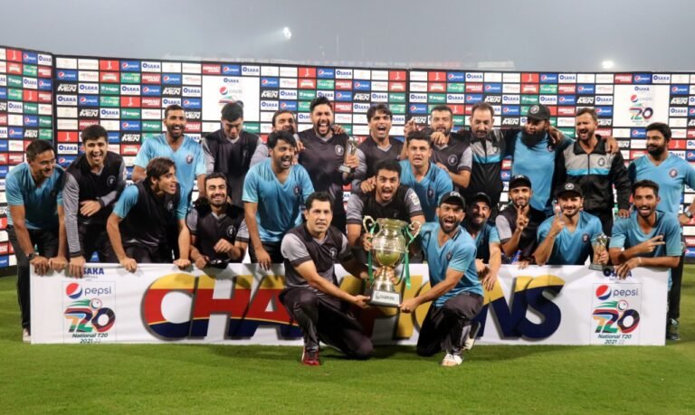 KPK Successfully defended T20 Champion 2021 Title: Iftikhar Ahmad proved himself to be best all rounder of National T20 Cup,