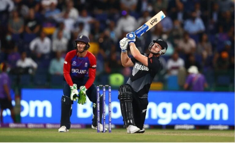 New Zealand reached First ever Final in the History of T20 World Cup, Jimmy Neesham converted stats and Mitchell Finished in Style for New Zealand.