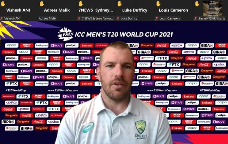 Momentum is important but not for us we are here to win the Tournament, Australian Captain Aaron Finch warned Pakistan