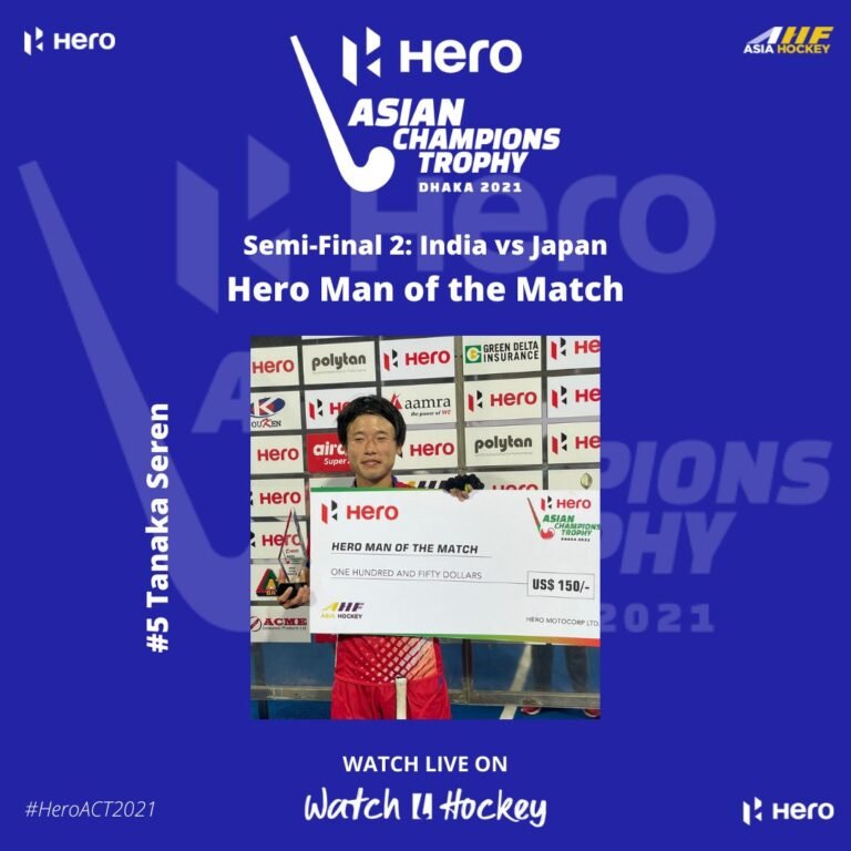 Asia Hockey Champions Trophy Defending Champions out now ! Japan Beat India by 5-3 and will play final against Korea who won First Semi Final against Pakistan by 6-5