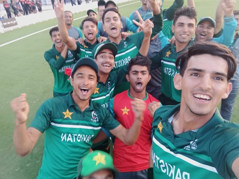 Pakistan Under 19 Selfie