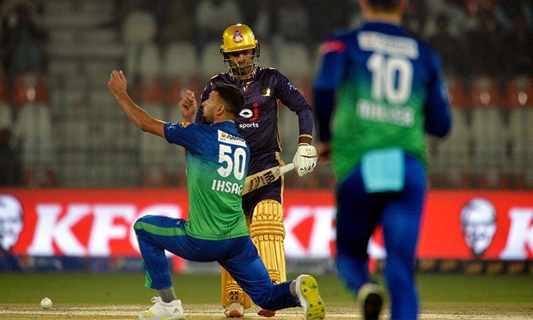 Multan Sultan’s Ihsanullah’s five-fer in his career sealed the first victory for his team in the PSL season 8 